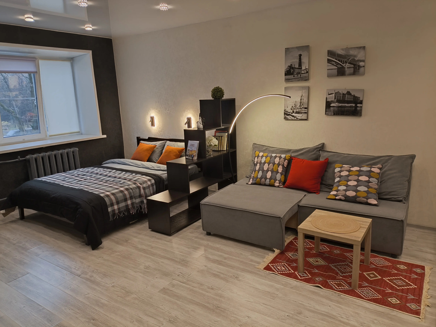 Квартира Студия у Аллеи Славы