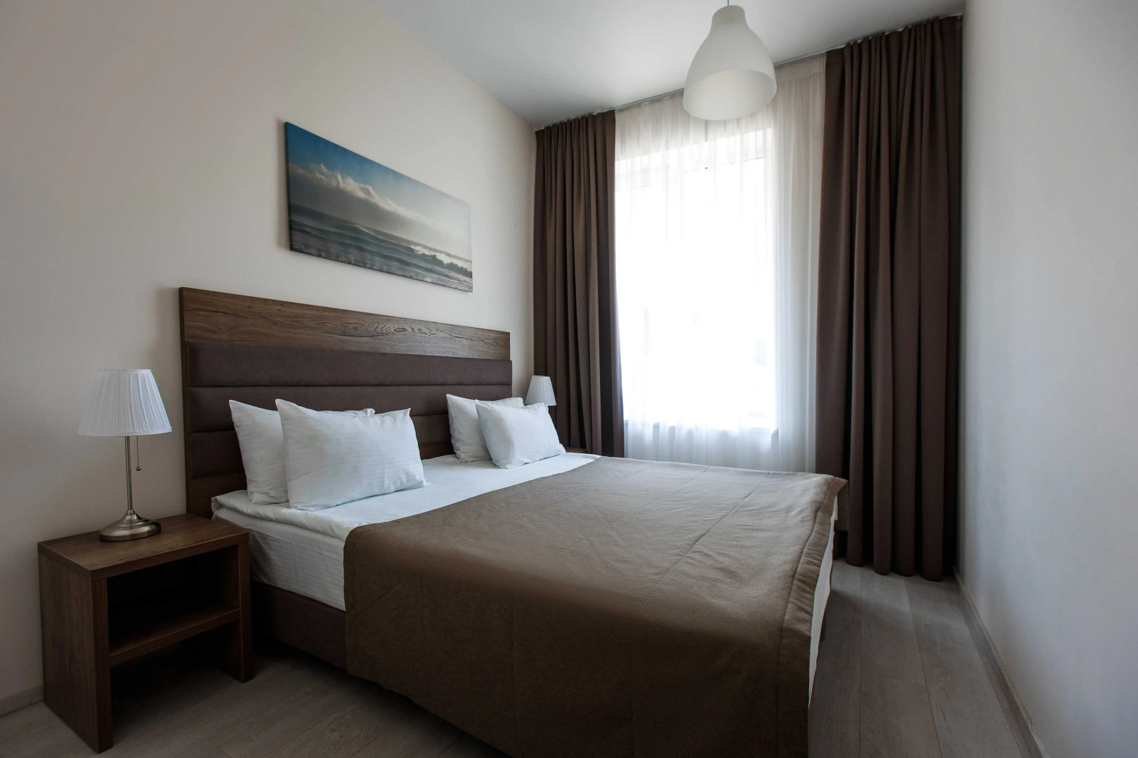 Апартаменты без балкона с отдельной спальней