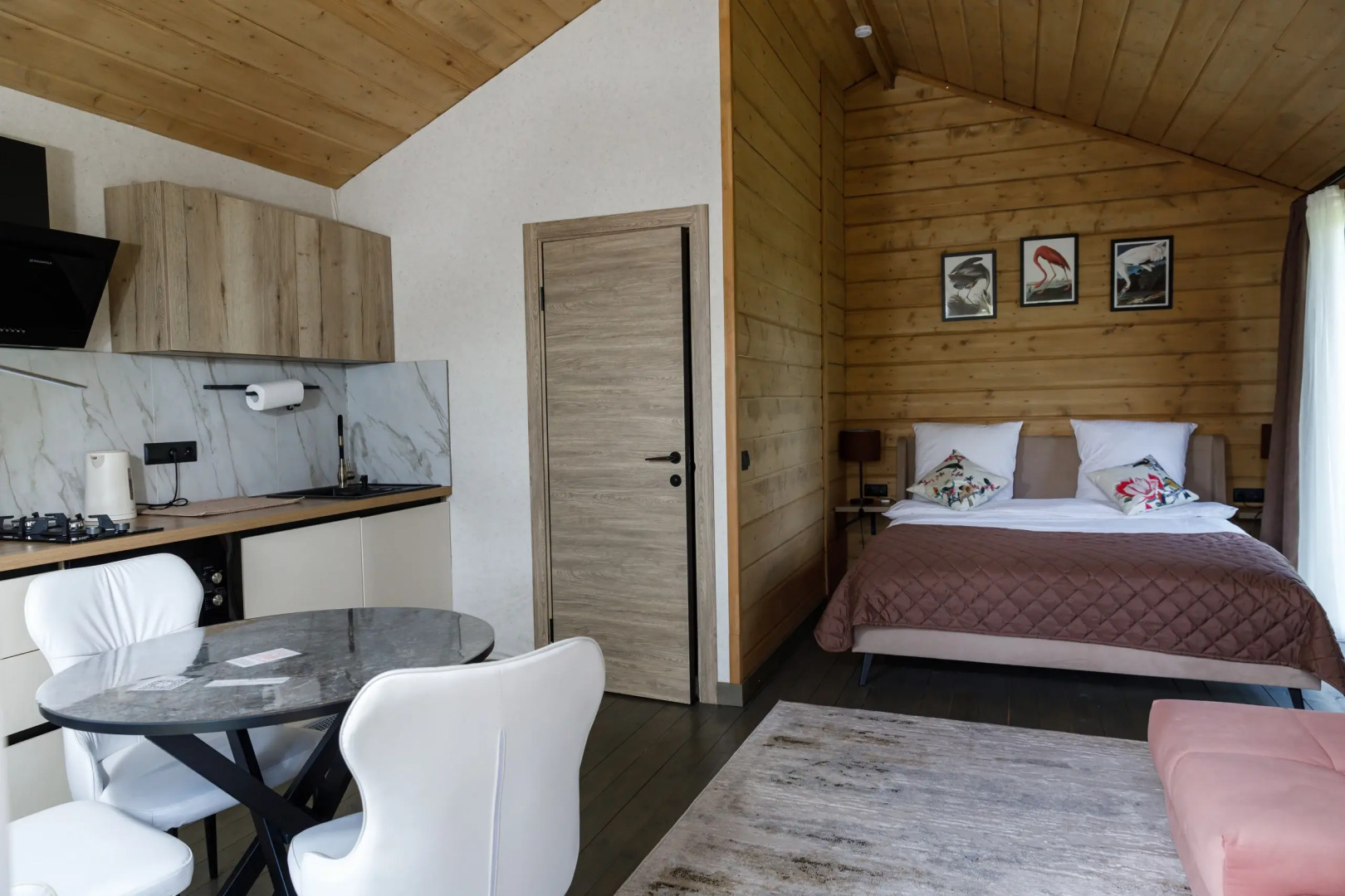 Частный дом 42м в лесной зоне рядом со Звенигородом