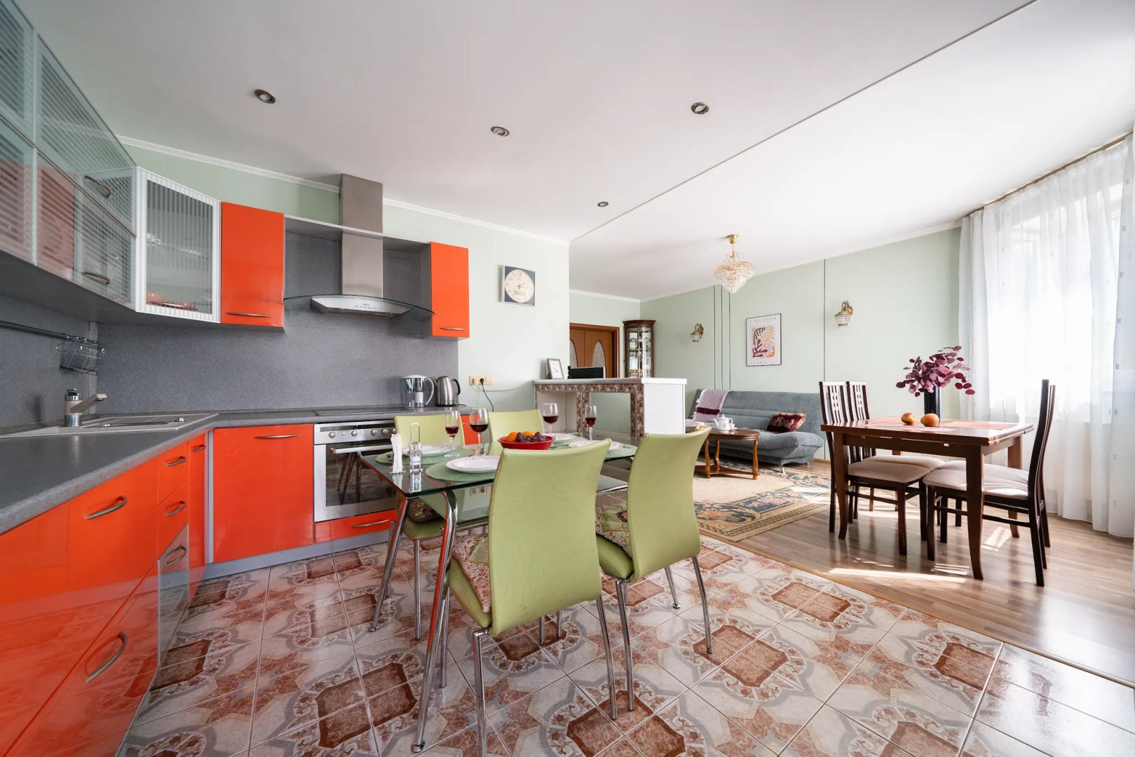 Квартира Просторная евродвушка Natali apart на метро Автозаводская