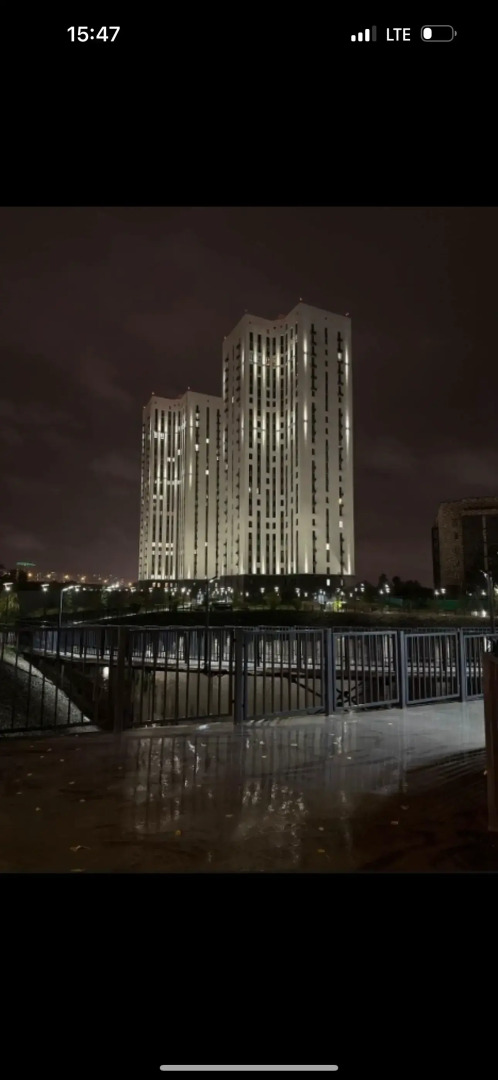 Апартаменты на 24 этаже с видом на город