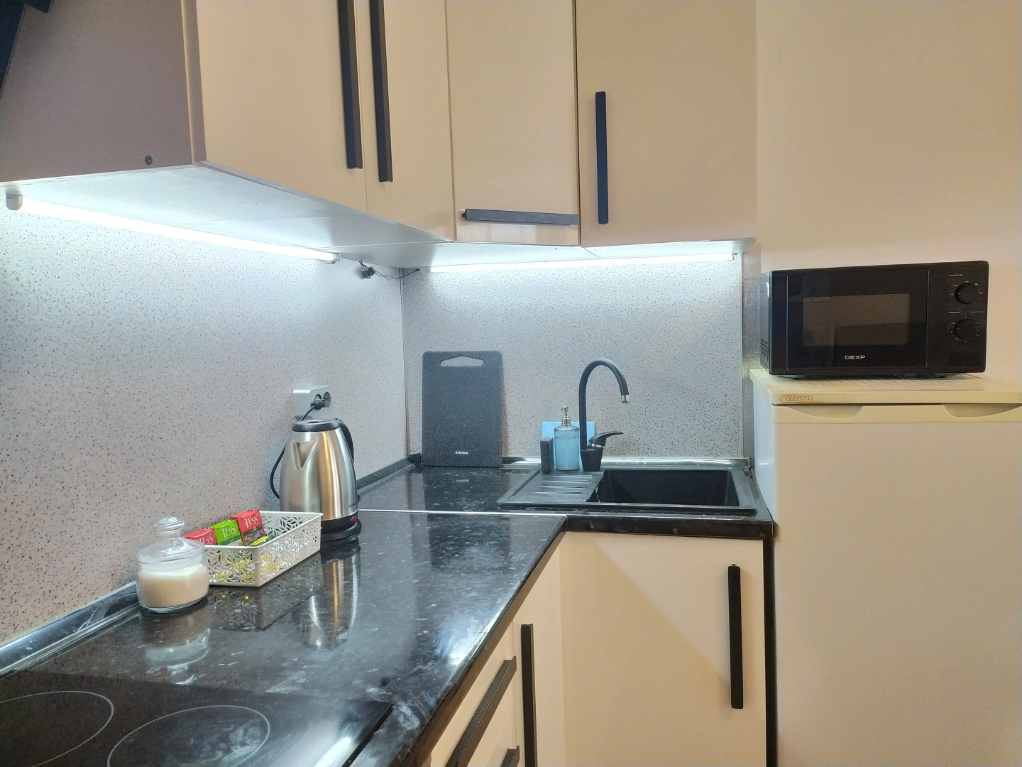 Квартира Современная Студия 29 м2 с Зоной Отдыха на Балконе