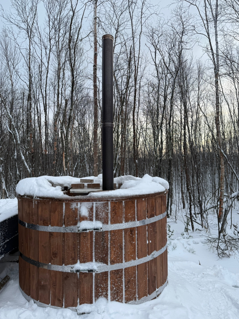 Частный дом A-Frame в лесу в 6 км от Мурманска