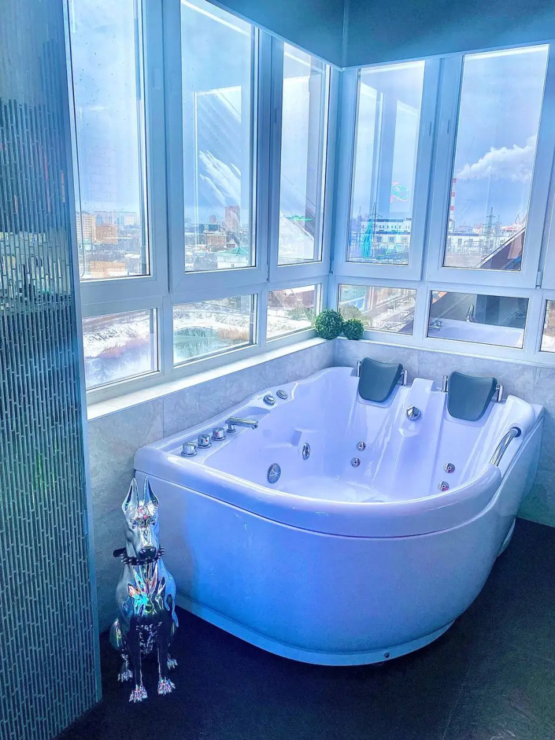 Апартаменты +18 Агат Apart Energy с Панорамным Видом и Джакузи