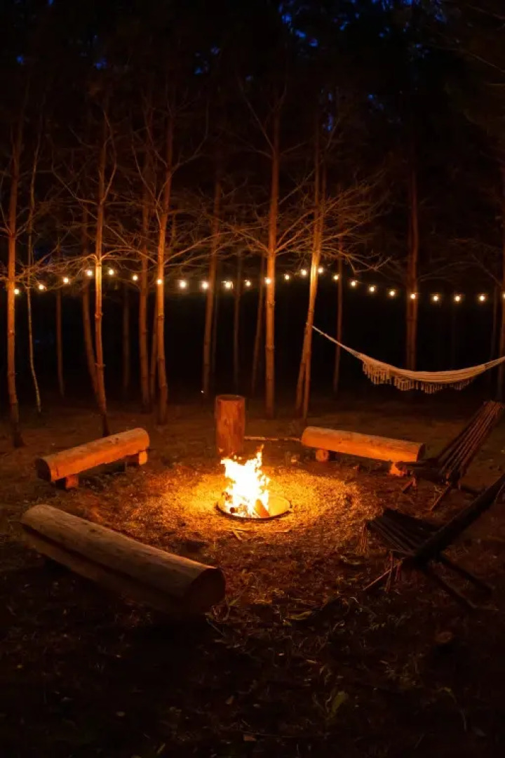 Частный Дом О, Дни в Лесу Уютный Лодж