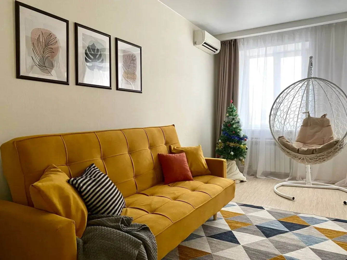 Квартира Двухкомнатная Kravc Group в центре города