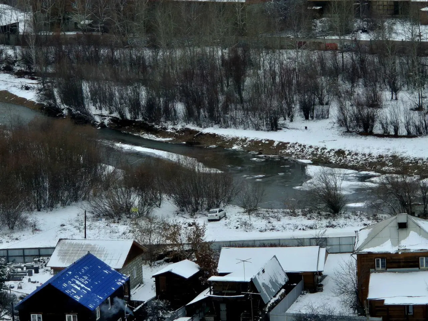 Квартира СТУДИЯ ПОЛЕТ СТРИЖА с залипательным видом на город и реку