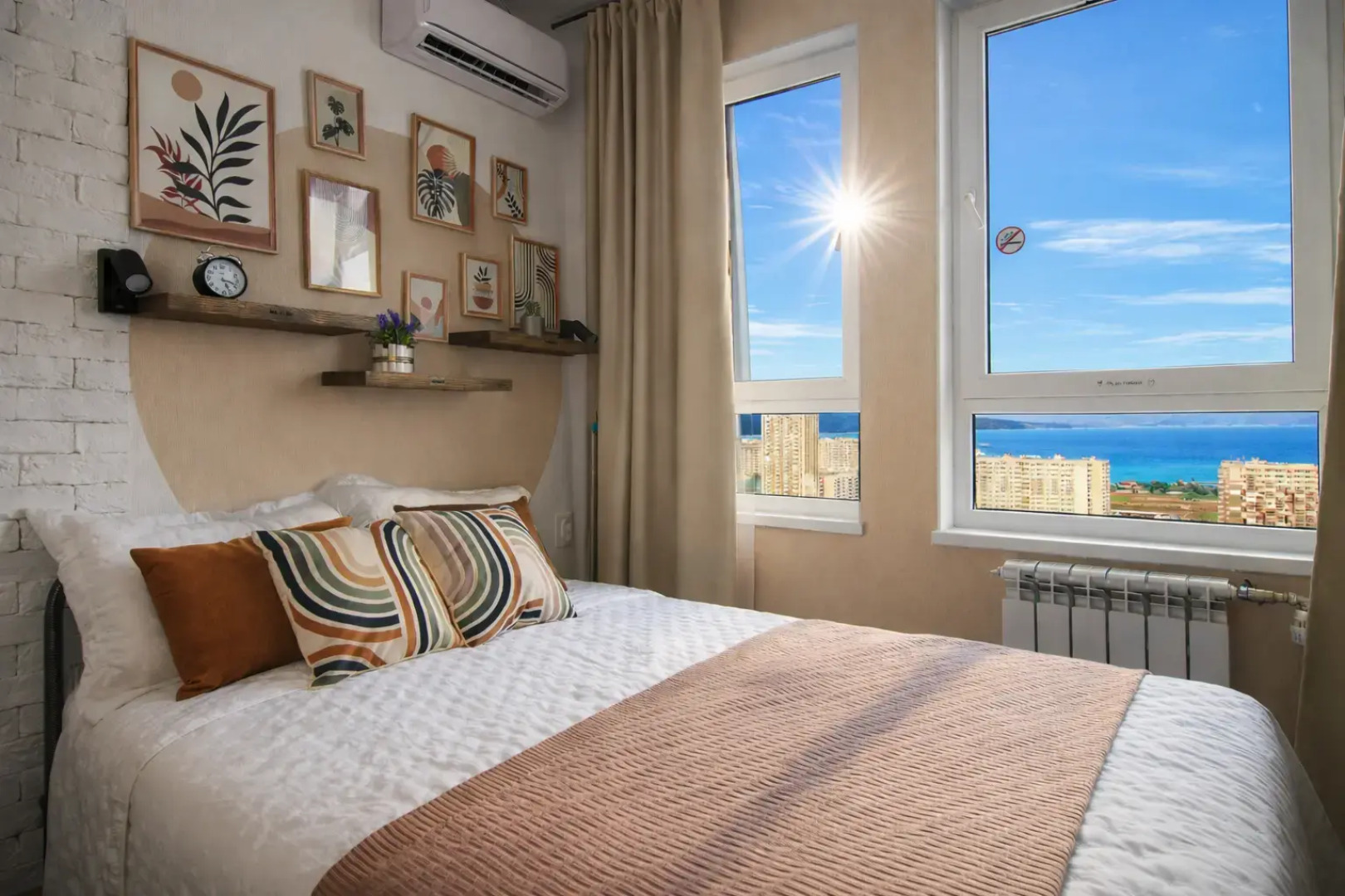 Апартаменты Лофт с видом на море и Бухту