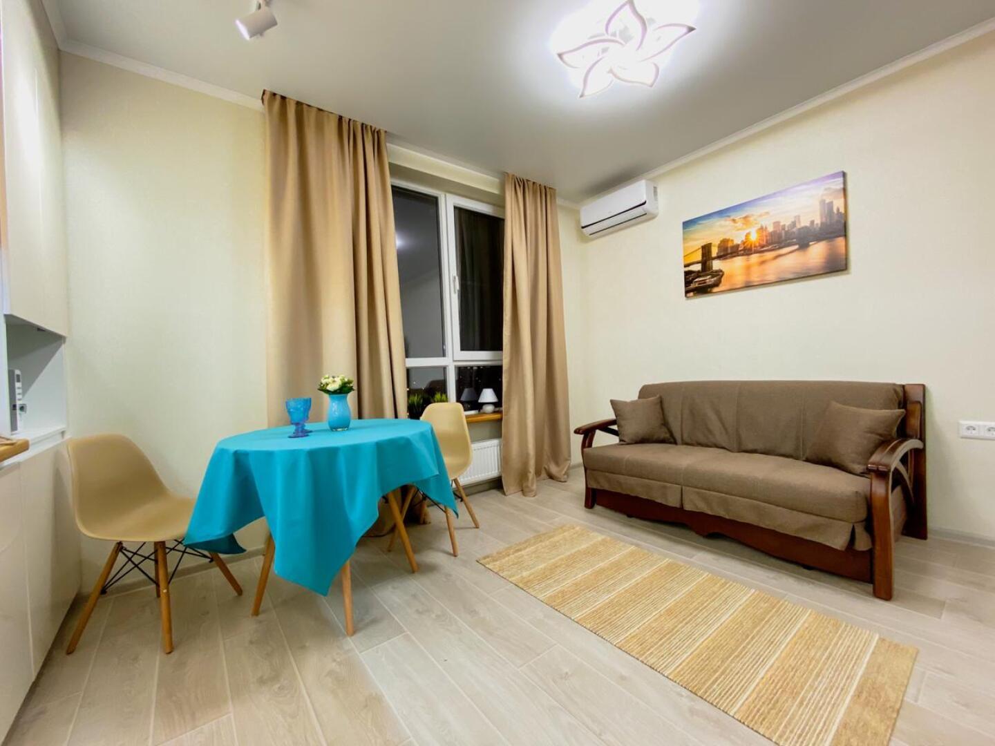 Квартира Green FOX с ремонтом премиального качества в новом ЖК Укроп