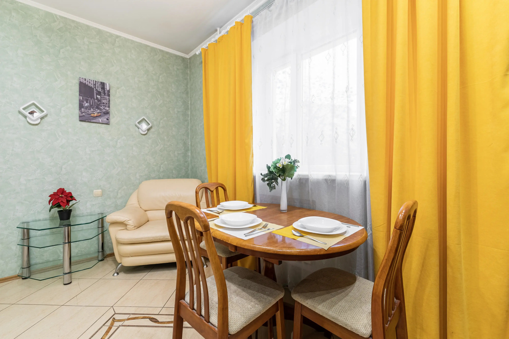 Апартаменты двухкомнатные в Центре