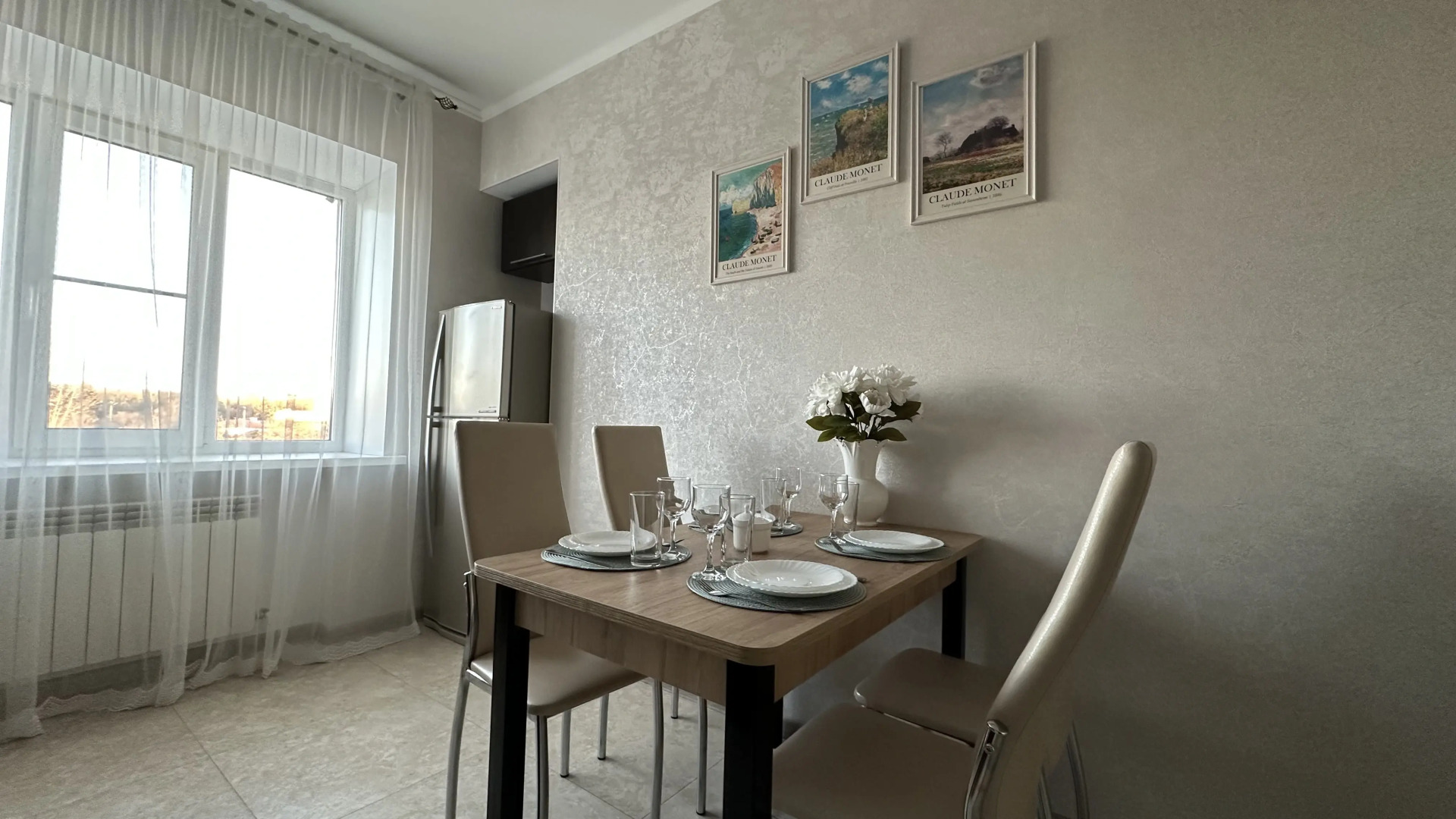 Квартира уютная возле парка с видом на Эльбрус