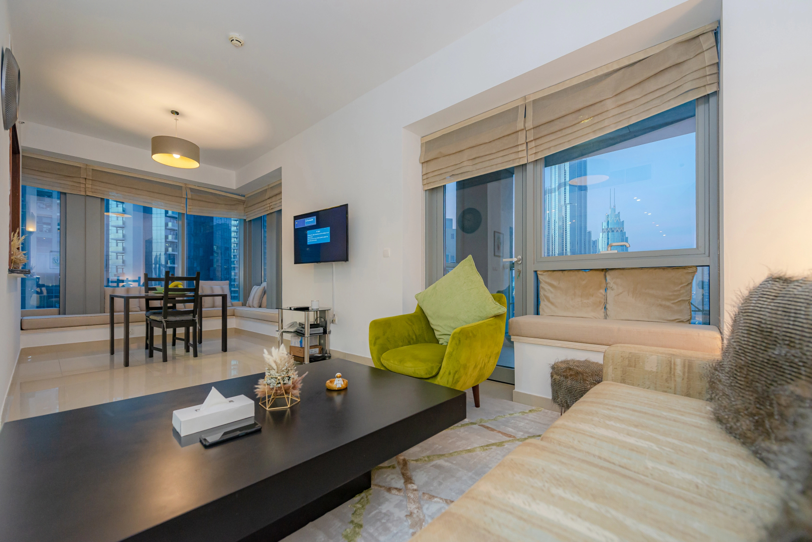 Апартаменты Marco Polo - Full Burj Khalifa View, Close to The Dubai Mall