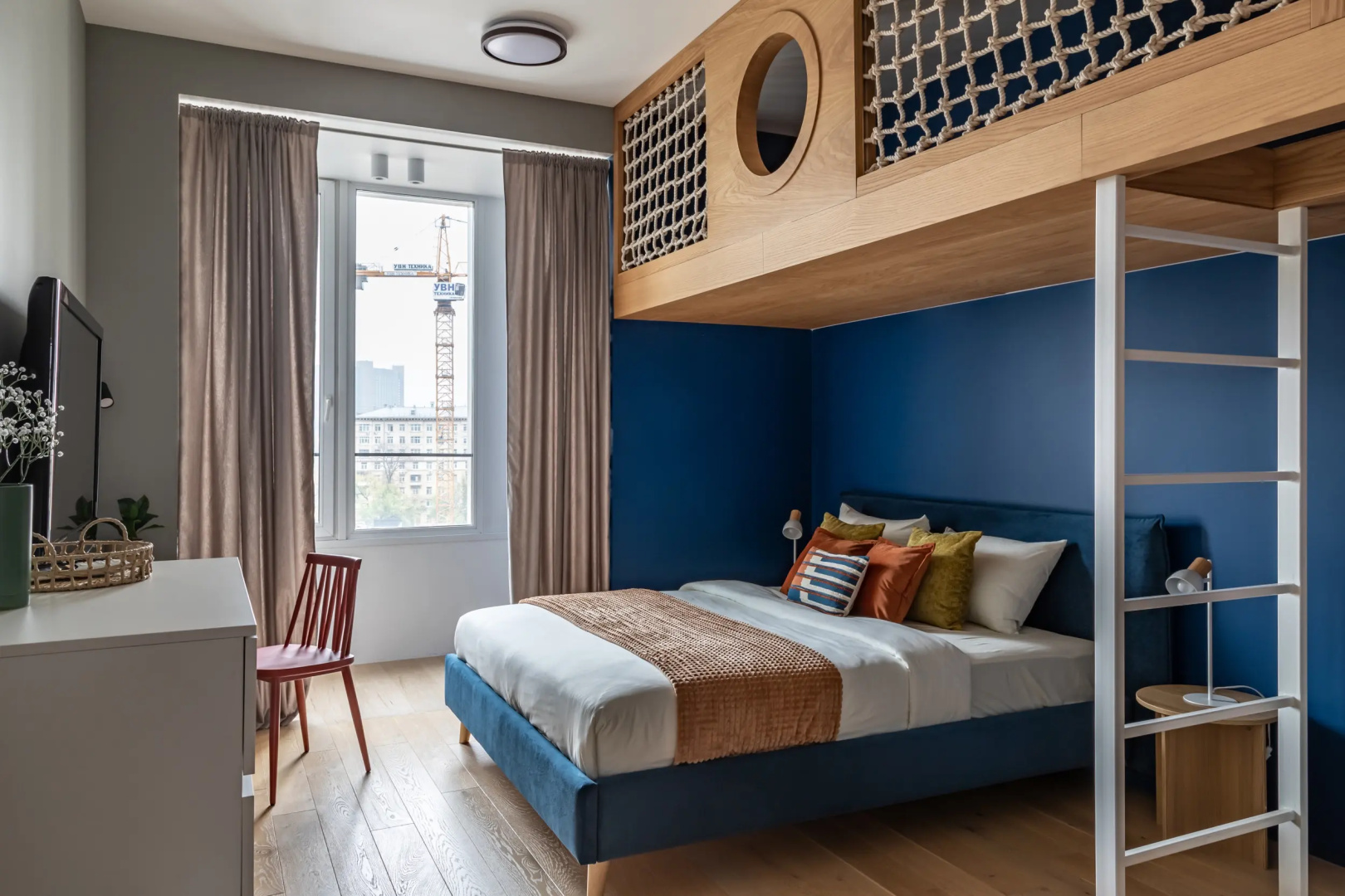 Квартира Moscow Deluxe Apartments ВДНХ Family Suite