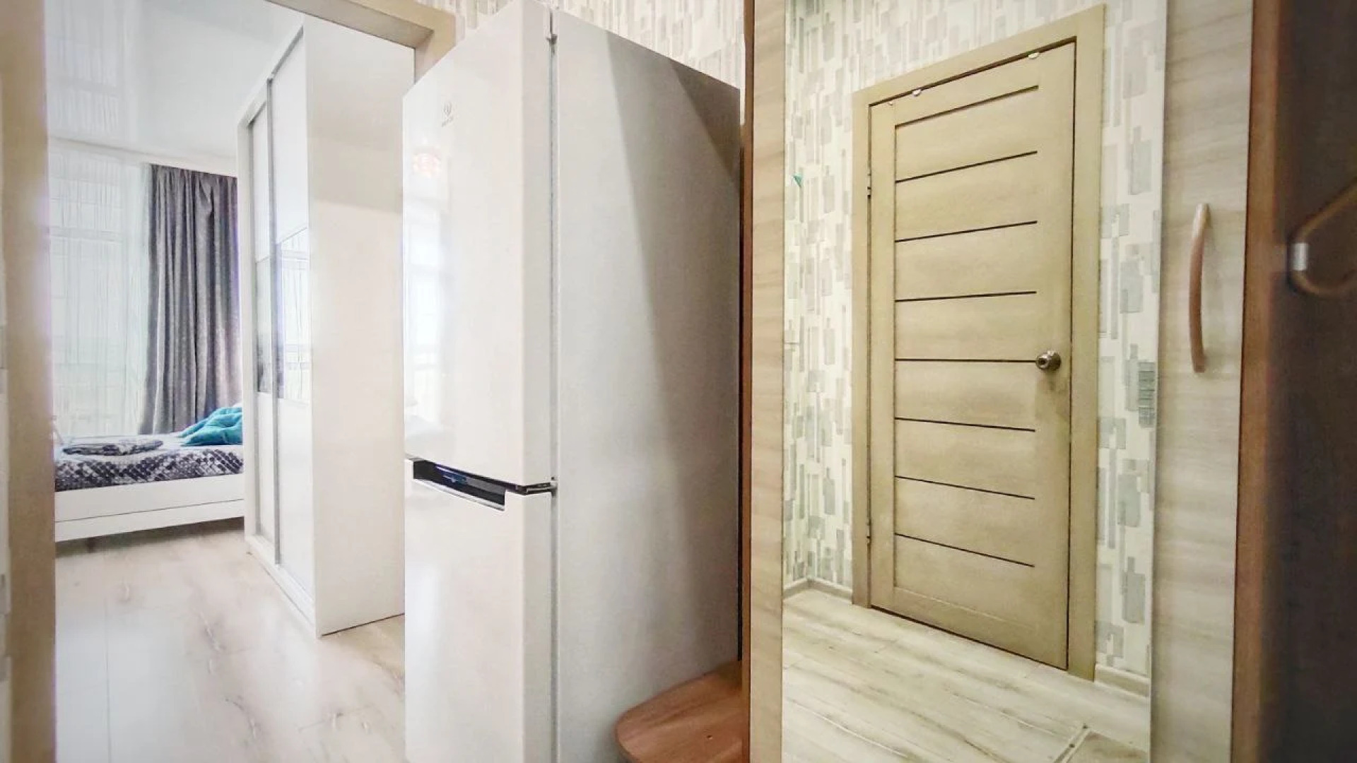 Квартира студия с видом на Амур и город