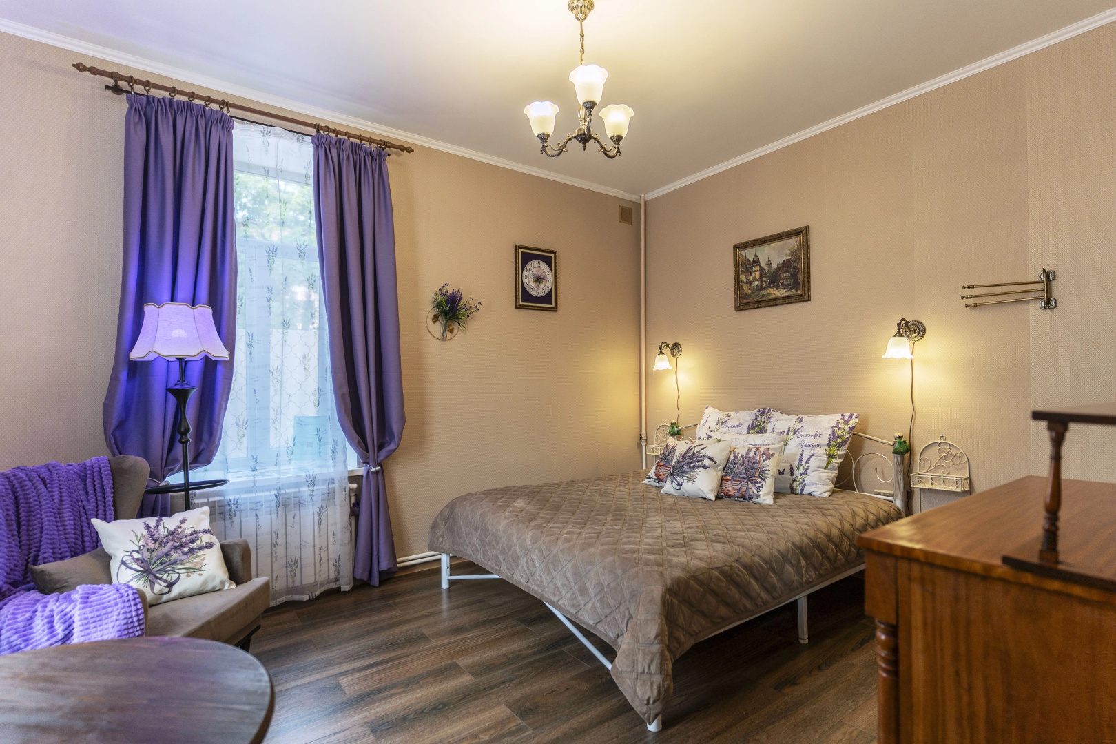 Квартира Vyborg Velvet Aparts Прованс в Рыбном переулке