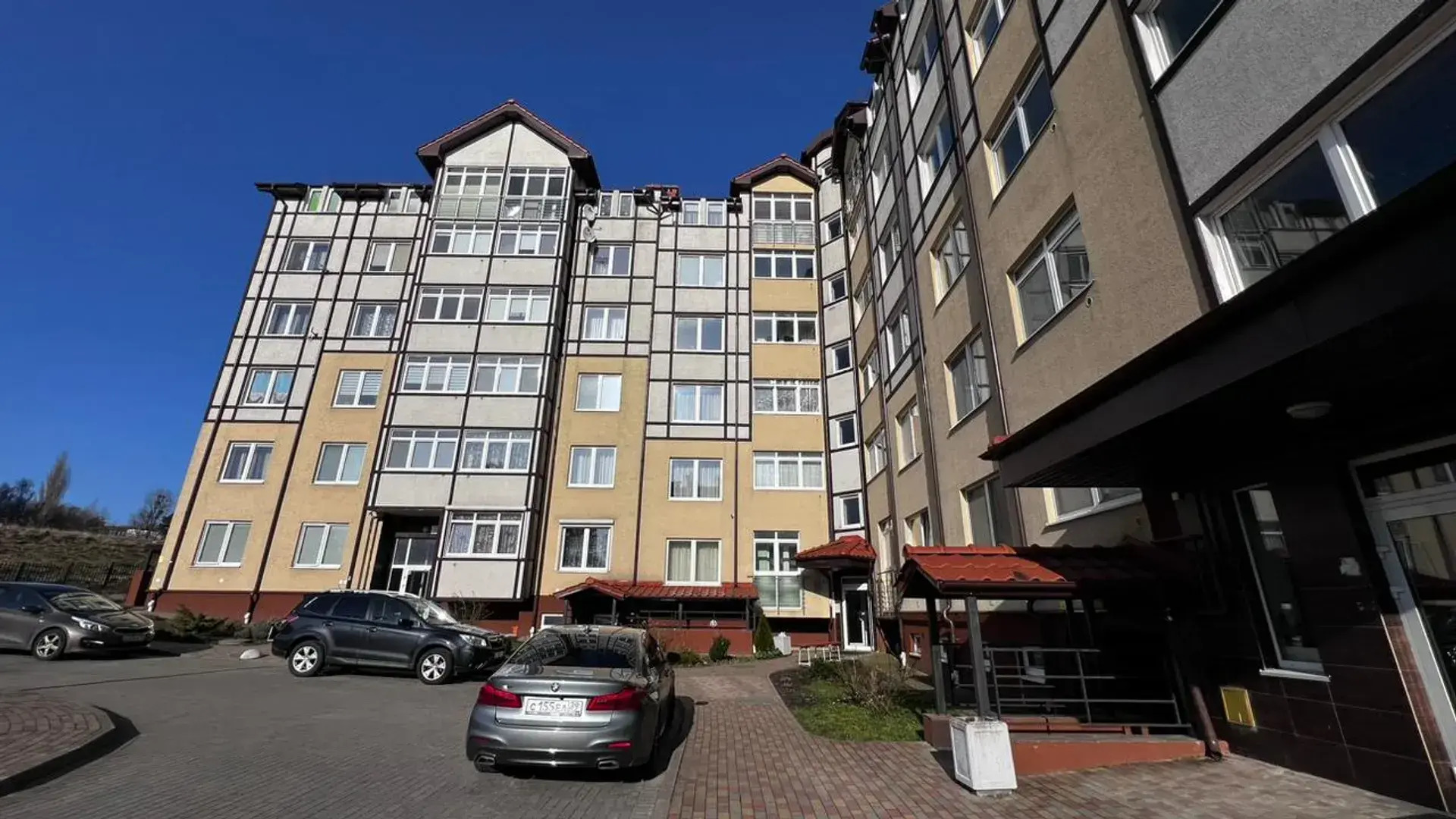 Апартаменты Стильная студия на побережье