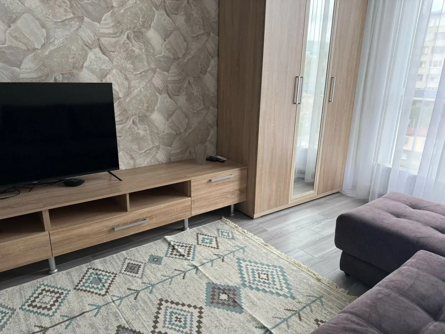 Квартира Светлая квартира с балконом в новостройке