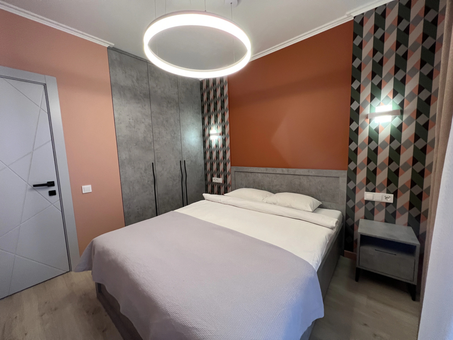 Апартаменты Румер с шикарным видом на парк с высокого этажа