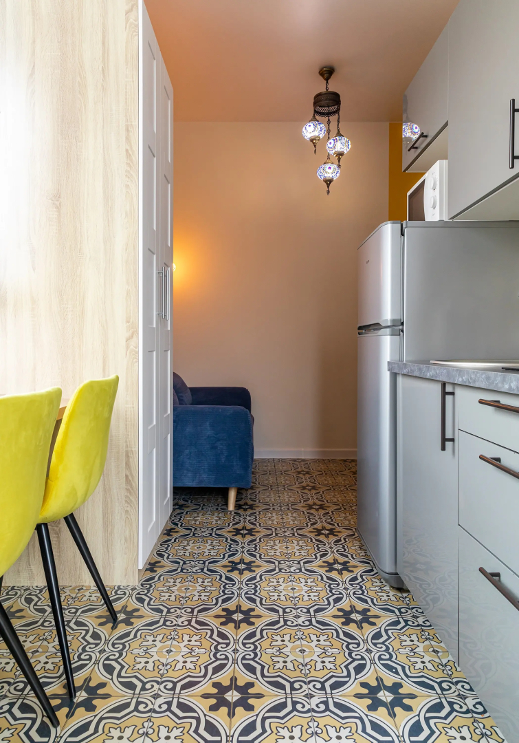 Апартаменты InHome24 Minimalist Haven: студия в современном стиле