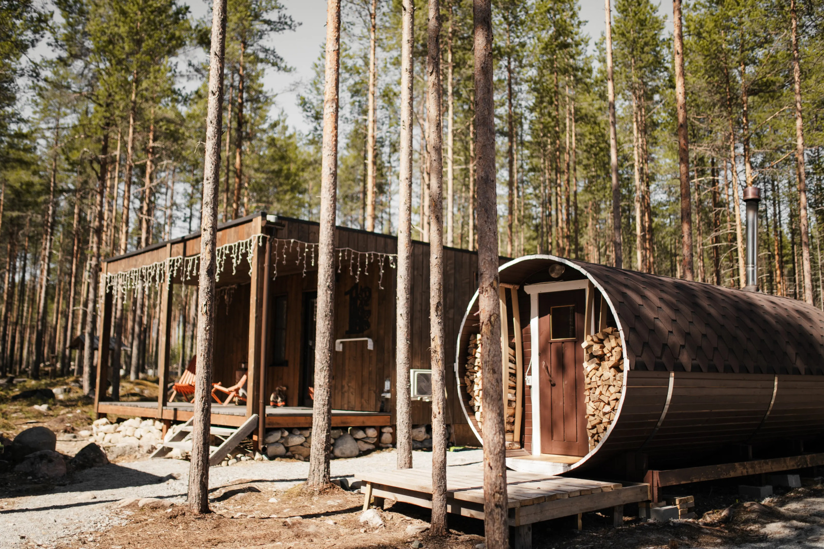 Глэмпинг Karhumaki