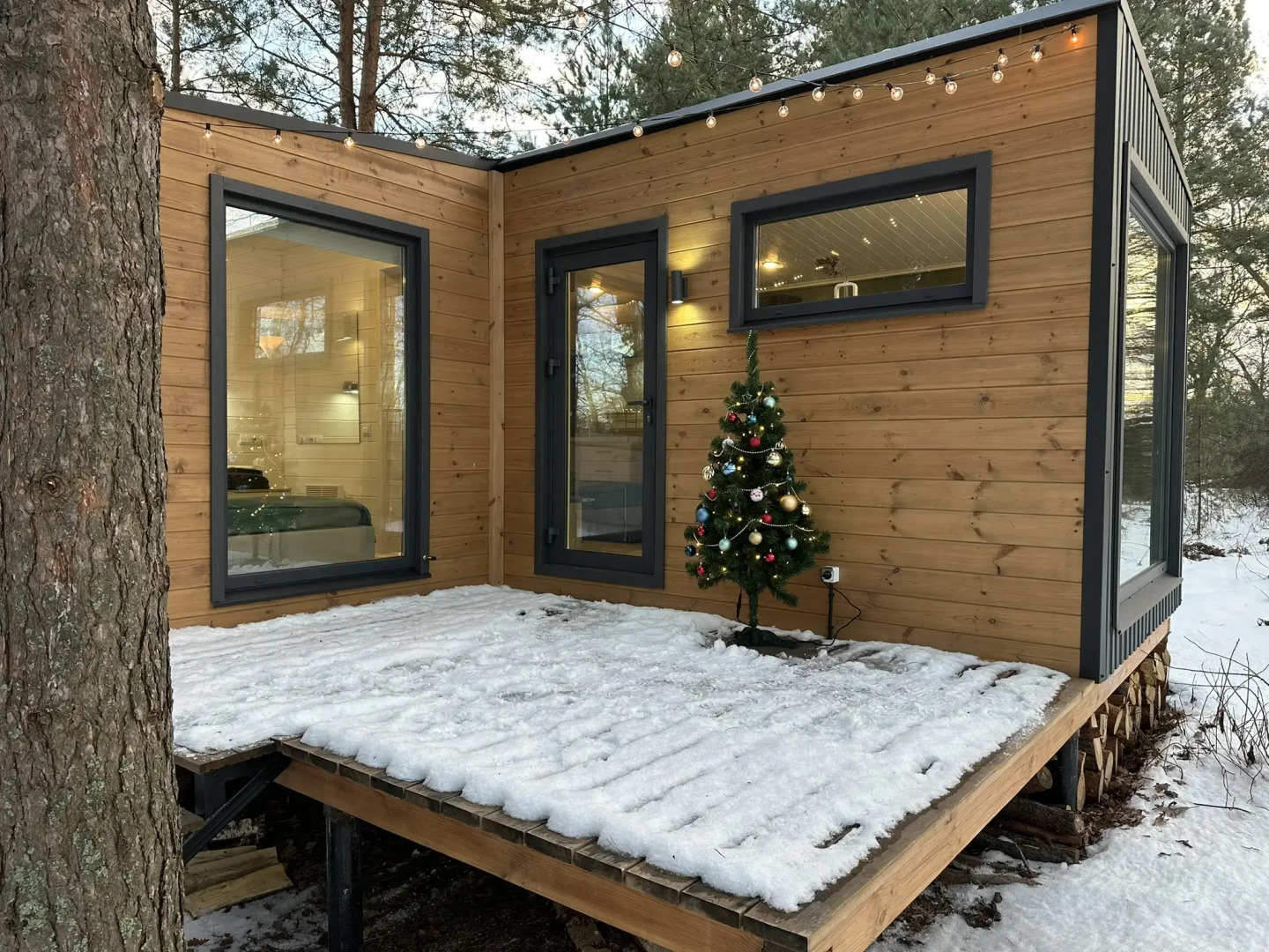 Частный Дом Над Рекой - Лес