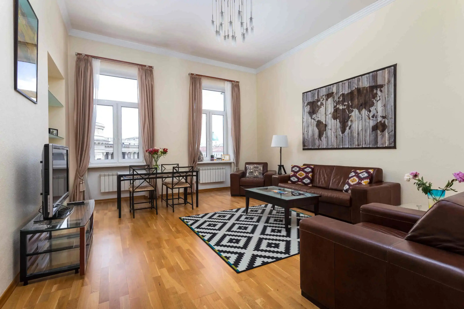 Квартира Питер Грейт с видом на Казанский собор