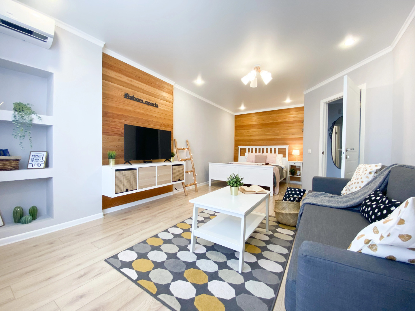 1-комнатные Апартаменты Хюгге с видом на горы