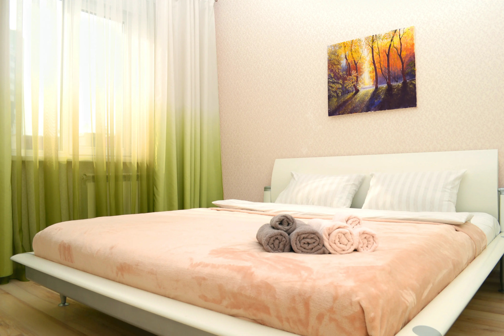 Квартира Двухкомнатные апартаменты с джакузи