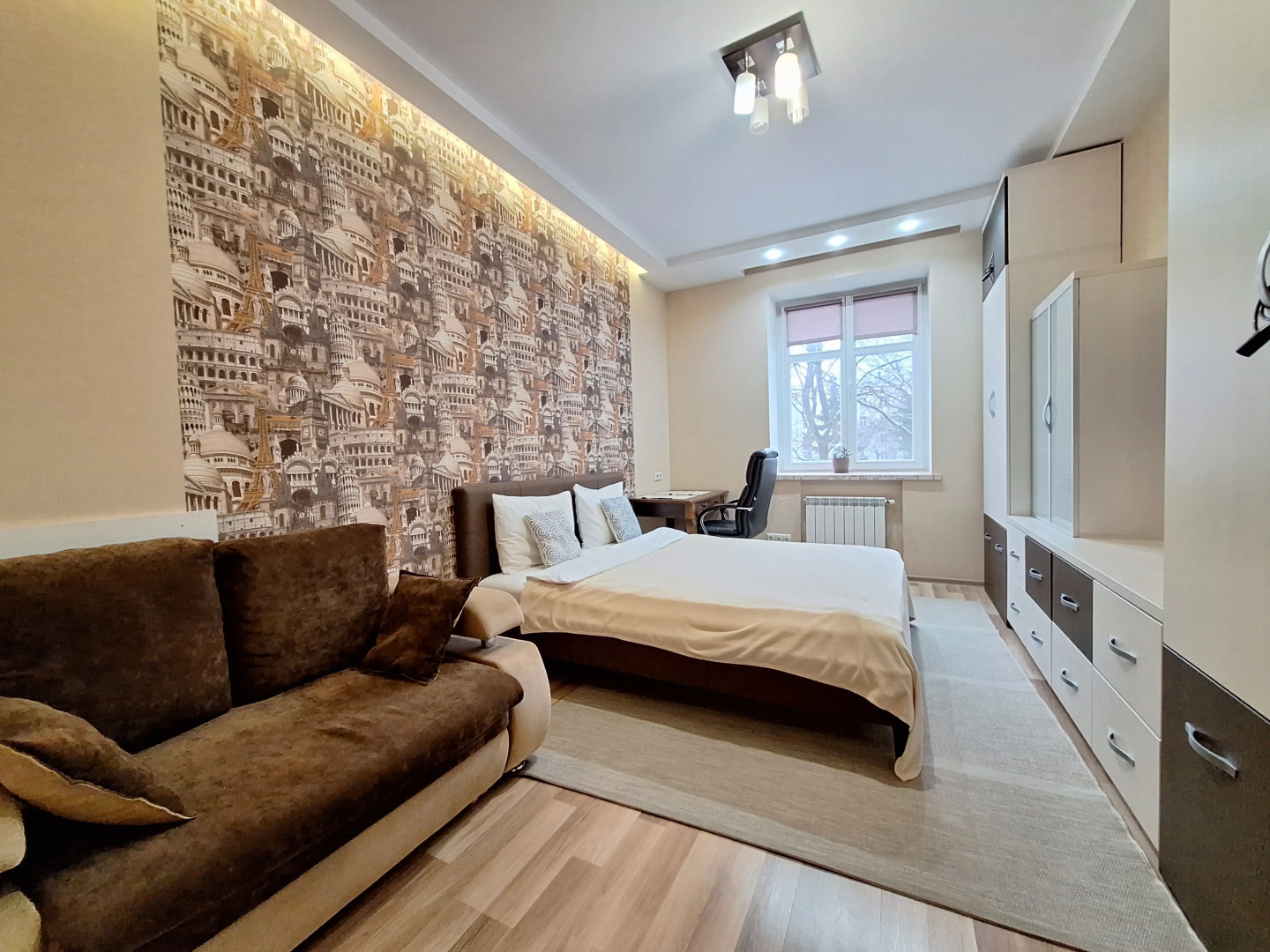 Апартаменты Стильная 3-ком квартира в центре