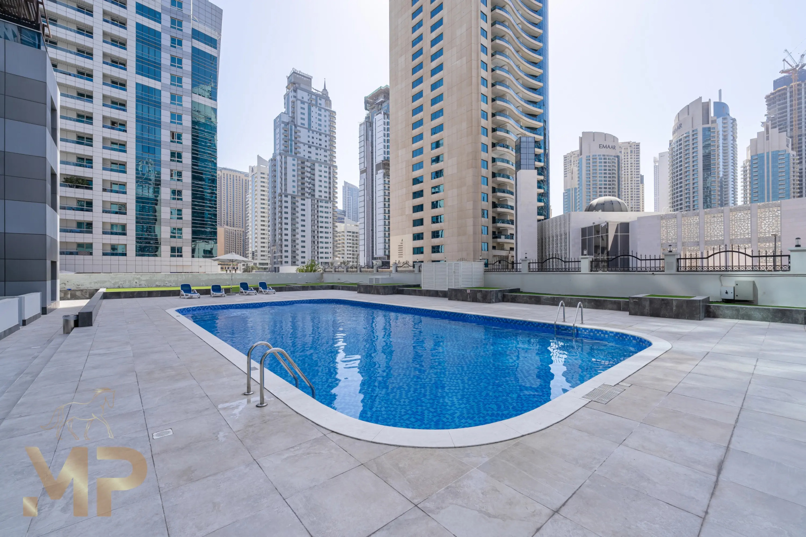 Апартаменты Marco Polo - Enjoy Marina views from a cozy 1BR in Dubai Marina