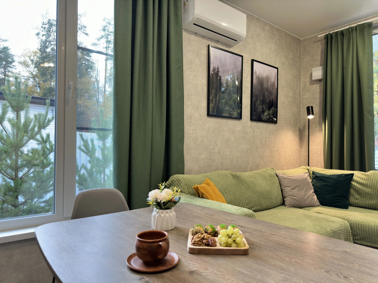 Частный дом у озера и леса 2 спальни