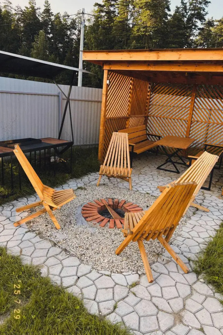 Частный дом с сауной у леса