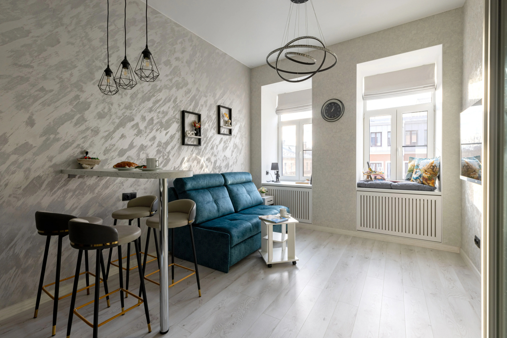 Квартира Дизайнерская Grey Room у Невского проспекта