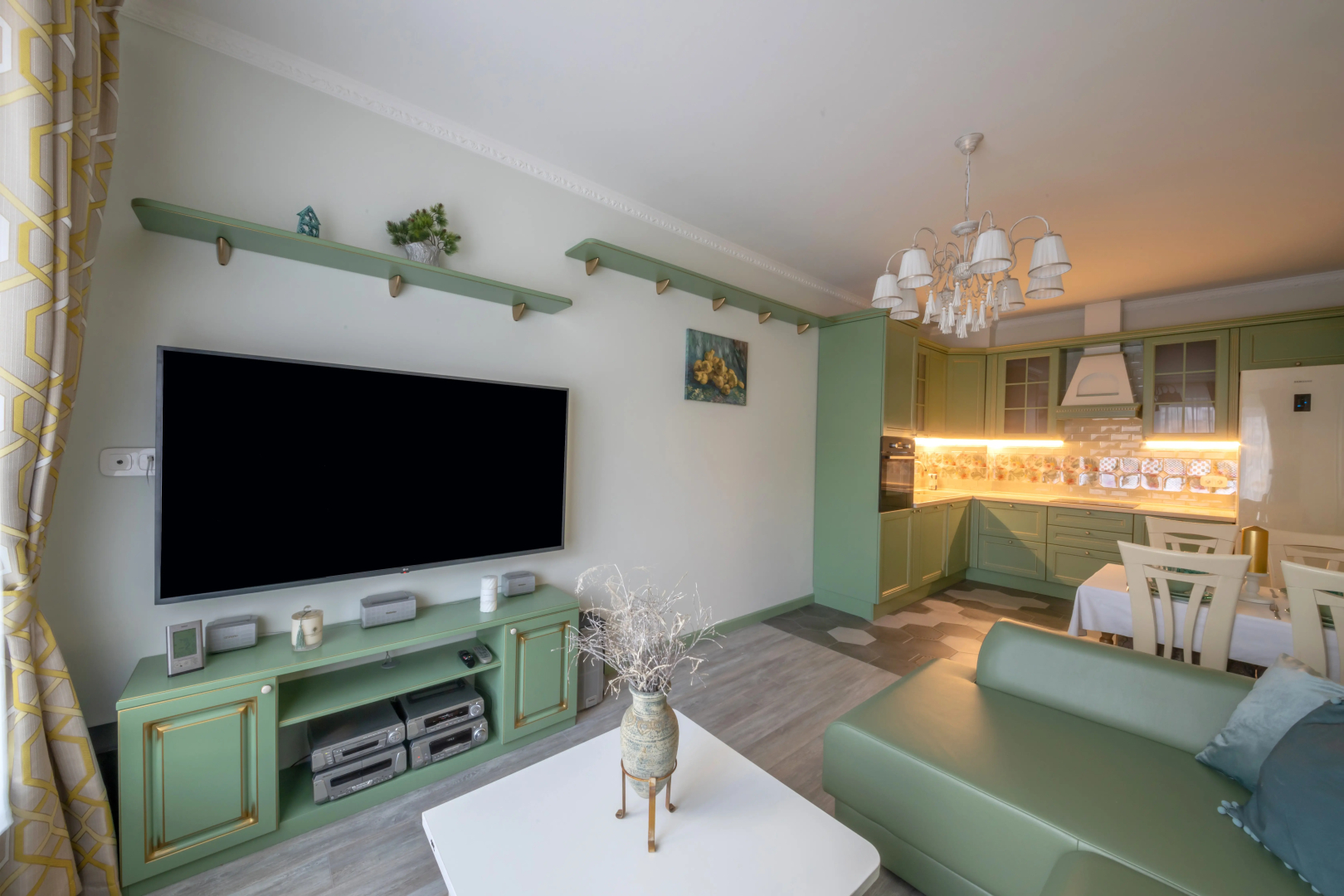 Квартира Уютная дизайнерская в современном ЖК бизнес класса