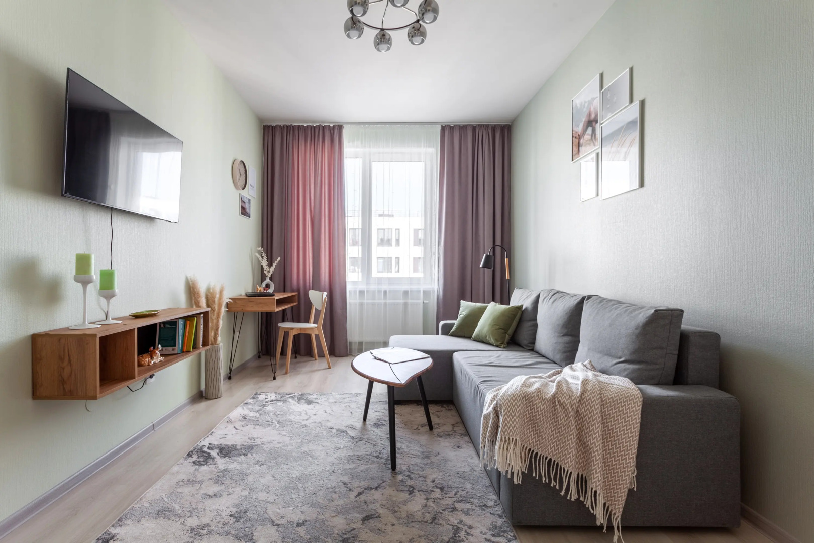 Апартаменты Prudius Apart двухкомнатные у СКА арены