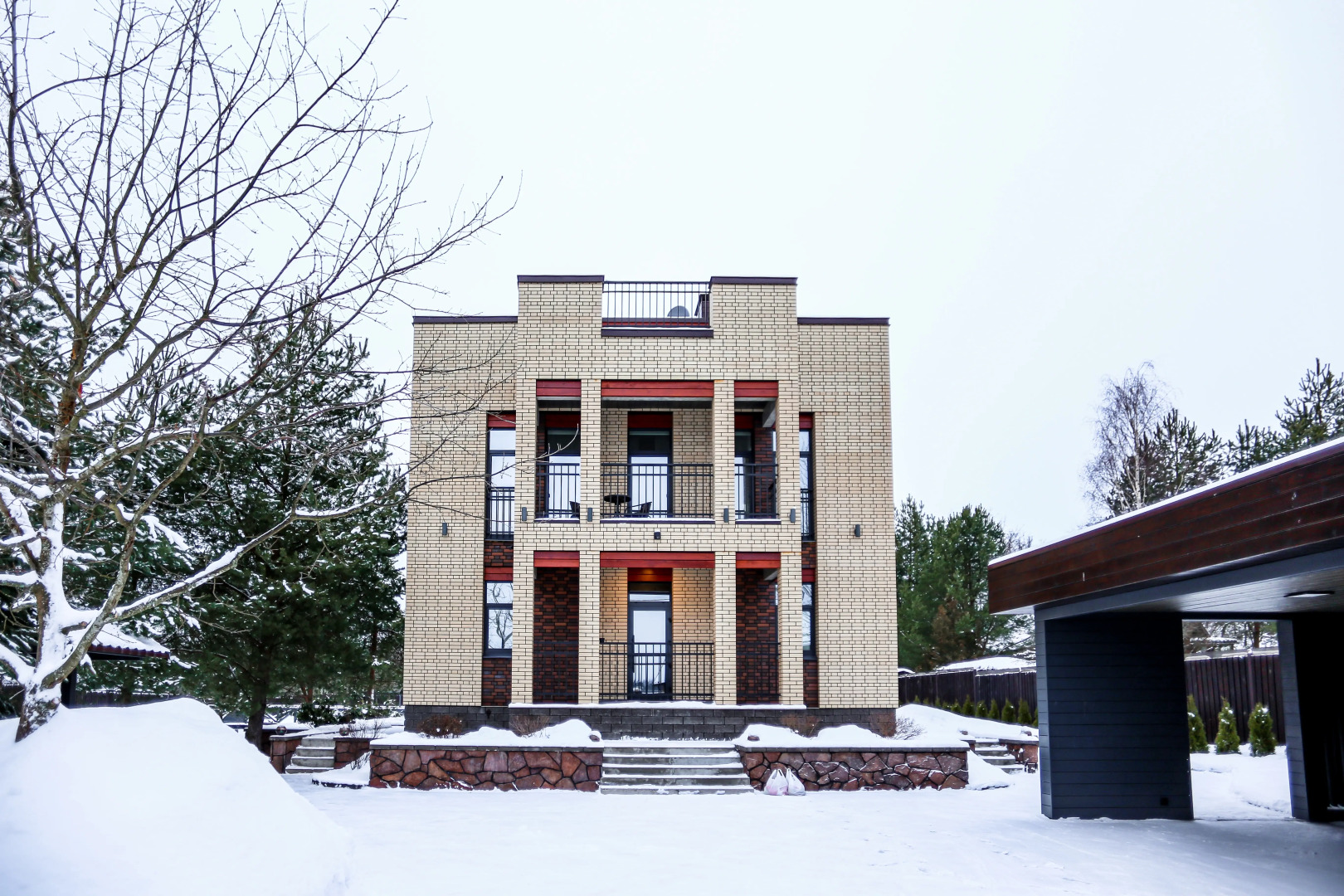 Частный дом Загородный дом Räisälä