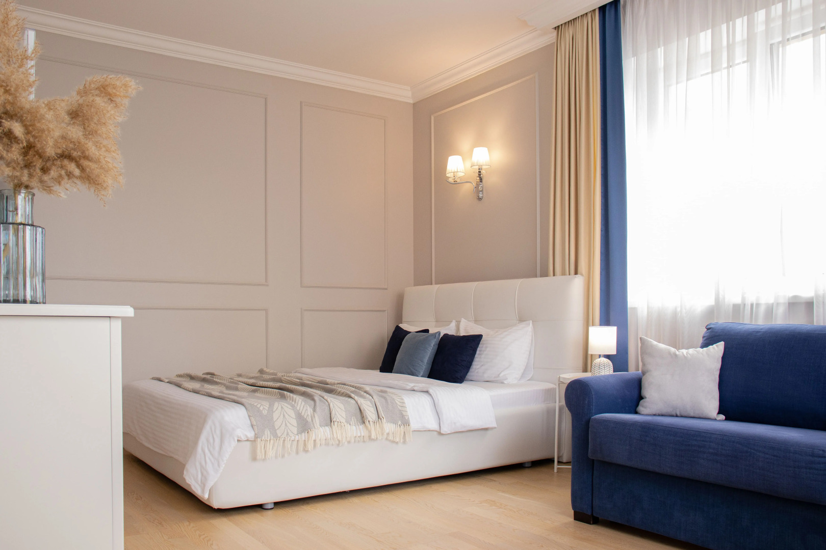 Квартира уютная  5 минут до пляжа, самостоятельное заселение 24/7