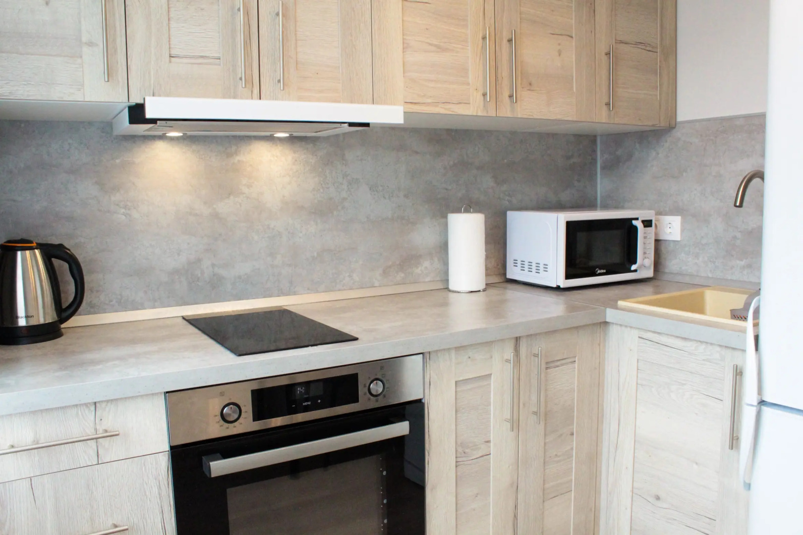 Апартаменты Однокомнатная светлая квартира