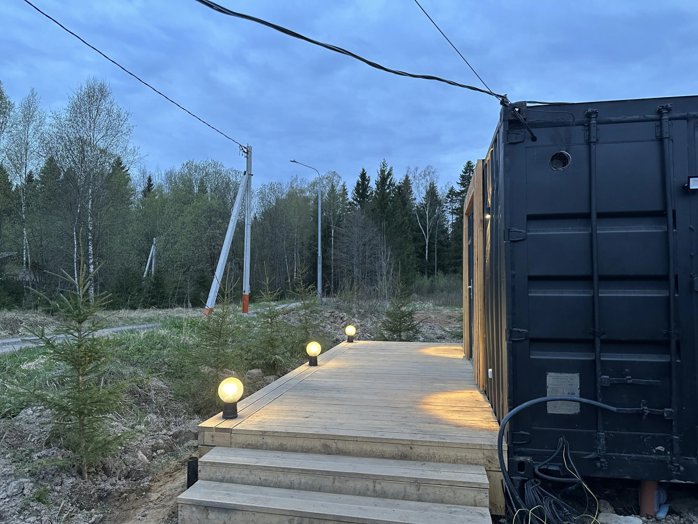 Частный дом с баней