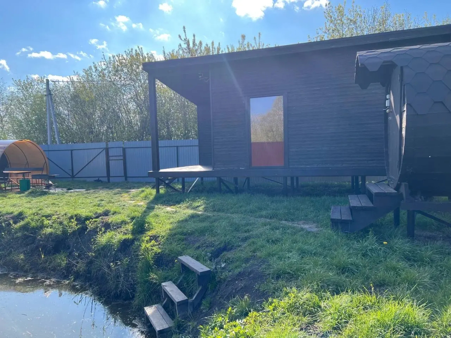 Гостевой дом на берегу реки Каменка