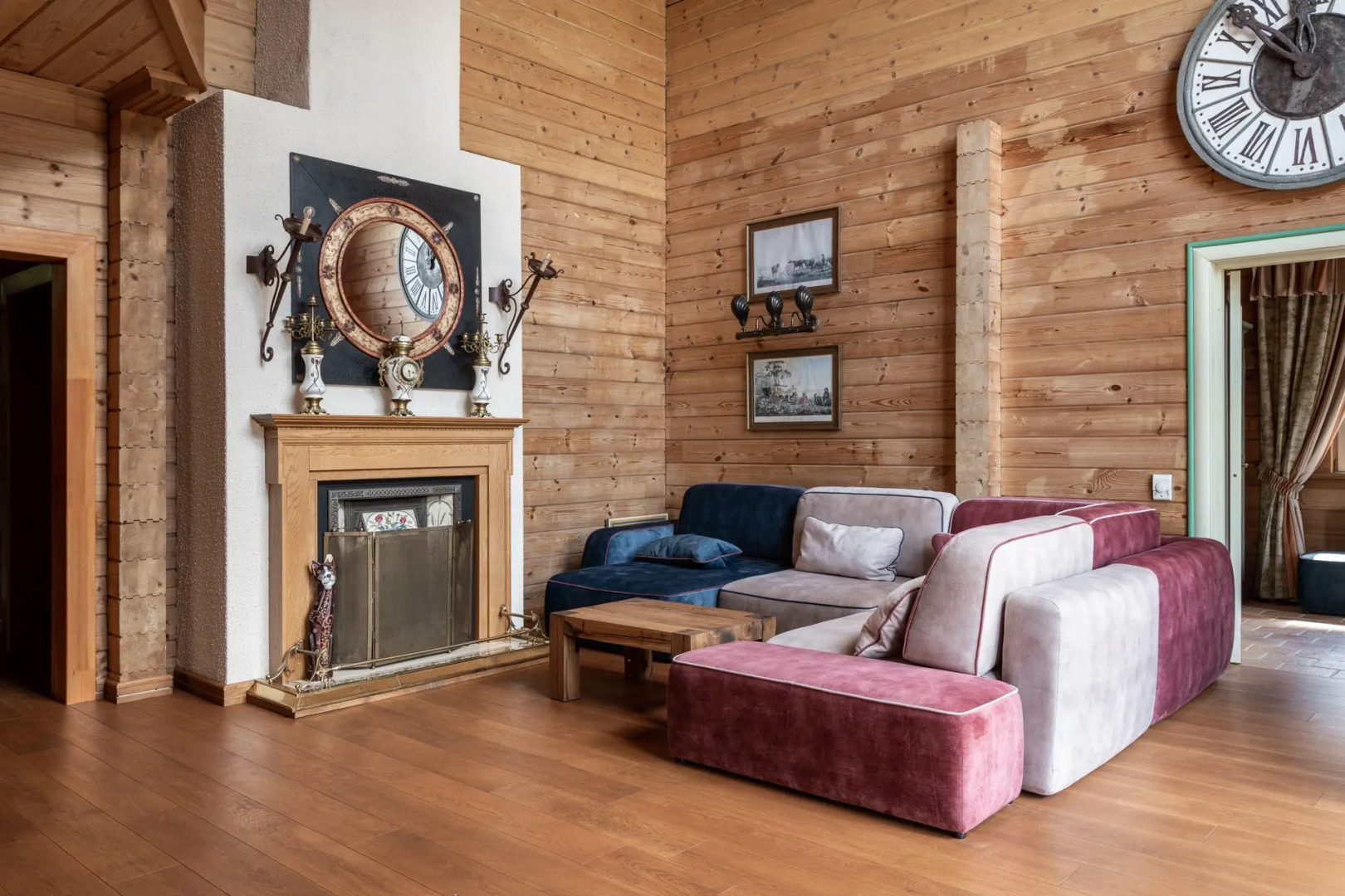 Гостевой Дом Деревянный Коттедж с бассейном и баней