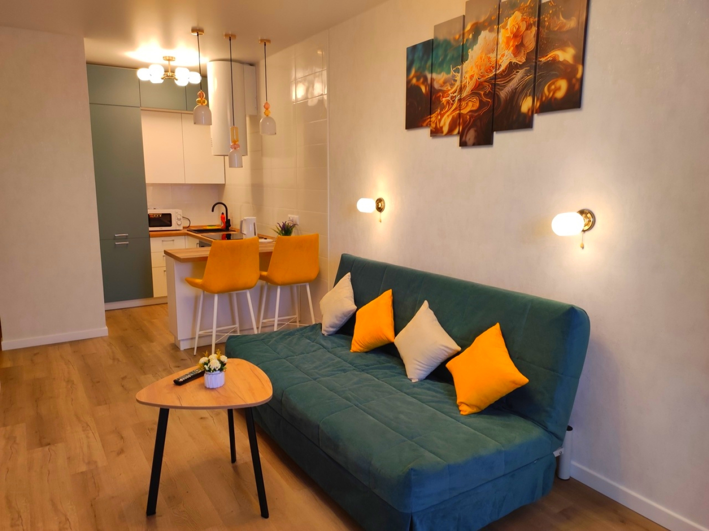 Апартаменты 2к ЖК Салют рядом с аквапарком и набережной