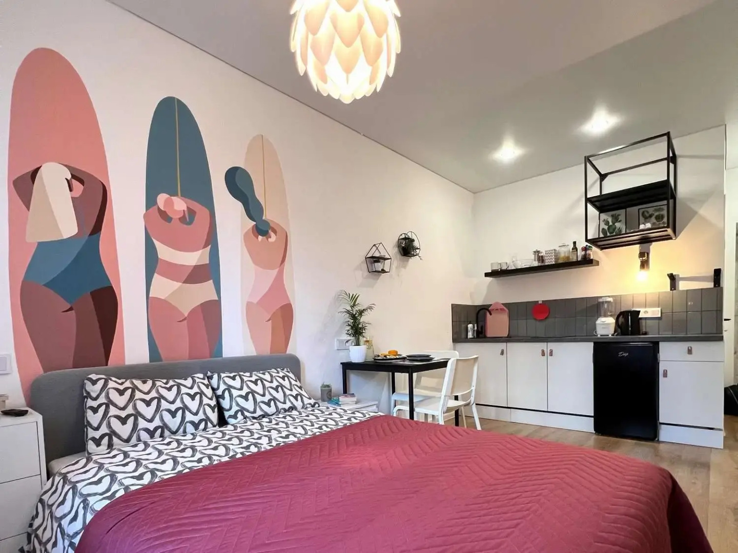 Апартаменты Дизайнерская уютная студия на балтийском побережье