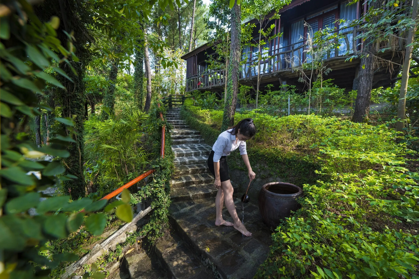 Отель Sankofa Village Hill Resort and Spa