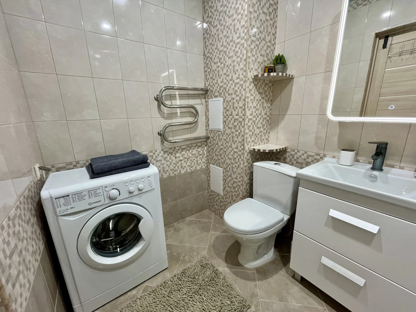 Квартира 1-ком. Бесконтактное заселение Мкр. Центр Odeyalkin