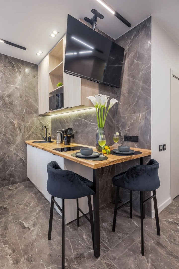 Квартира с бассейном на территории МореСолнцеАпарт