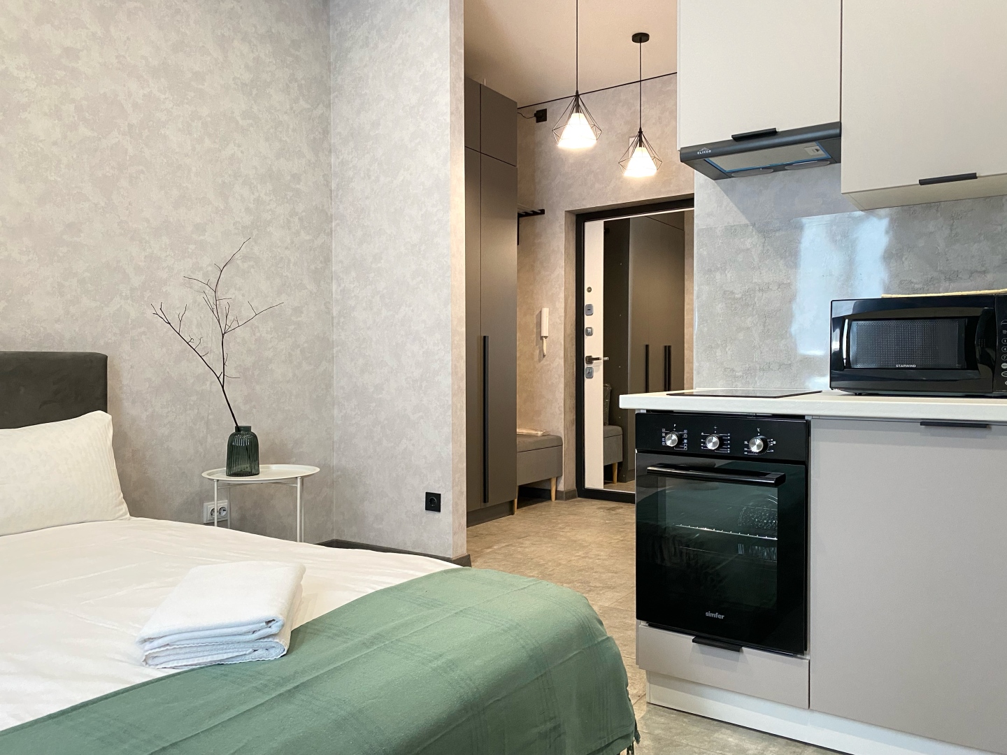 Апартаменты Студия Манхэттен в Премиум Жк Гринвуд