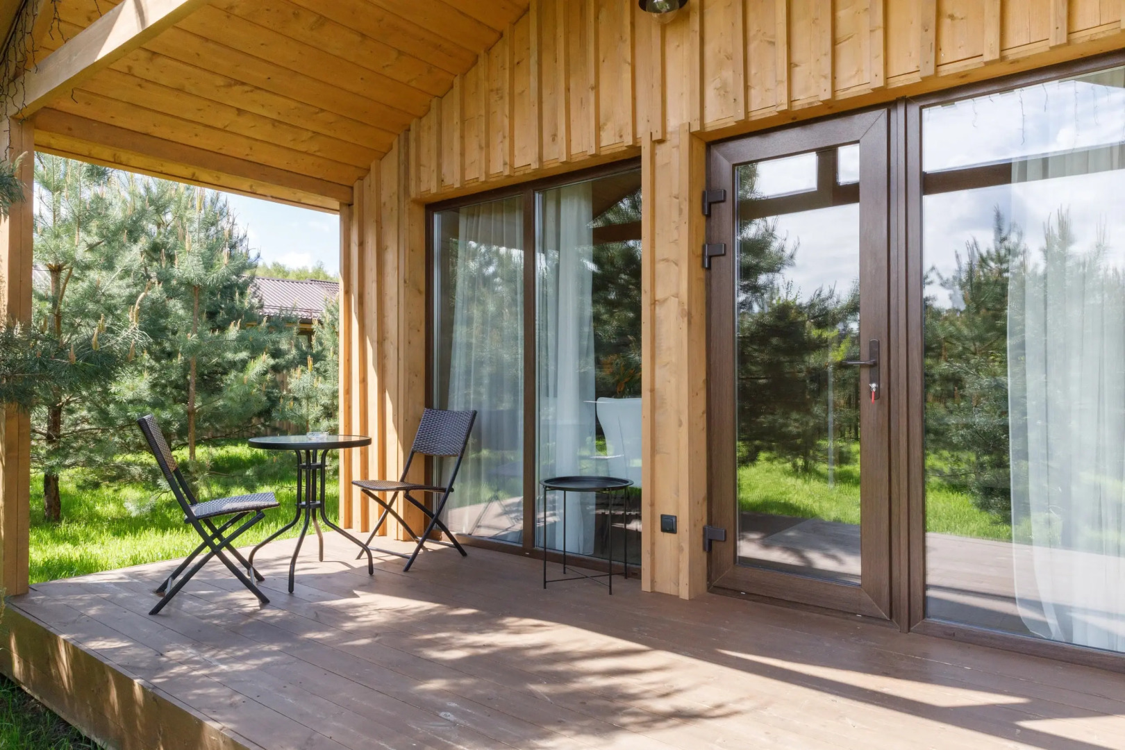 Частный дом 44м в лесной зоне рядом со Звенигородом