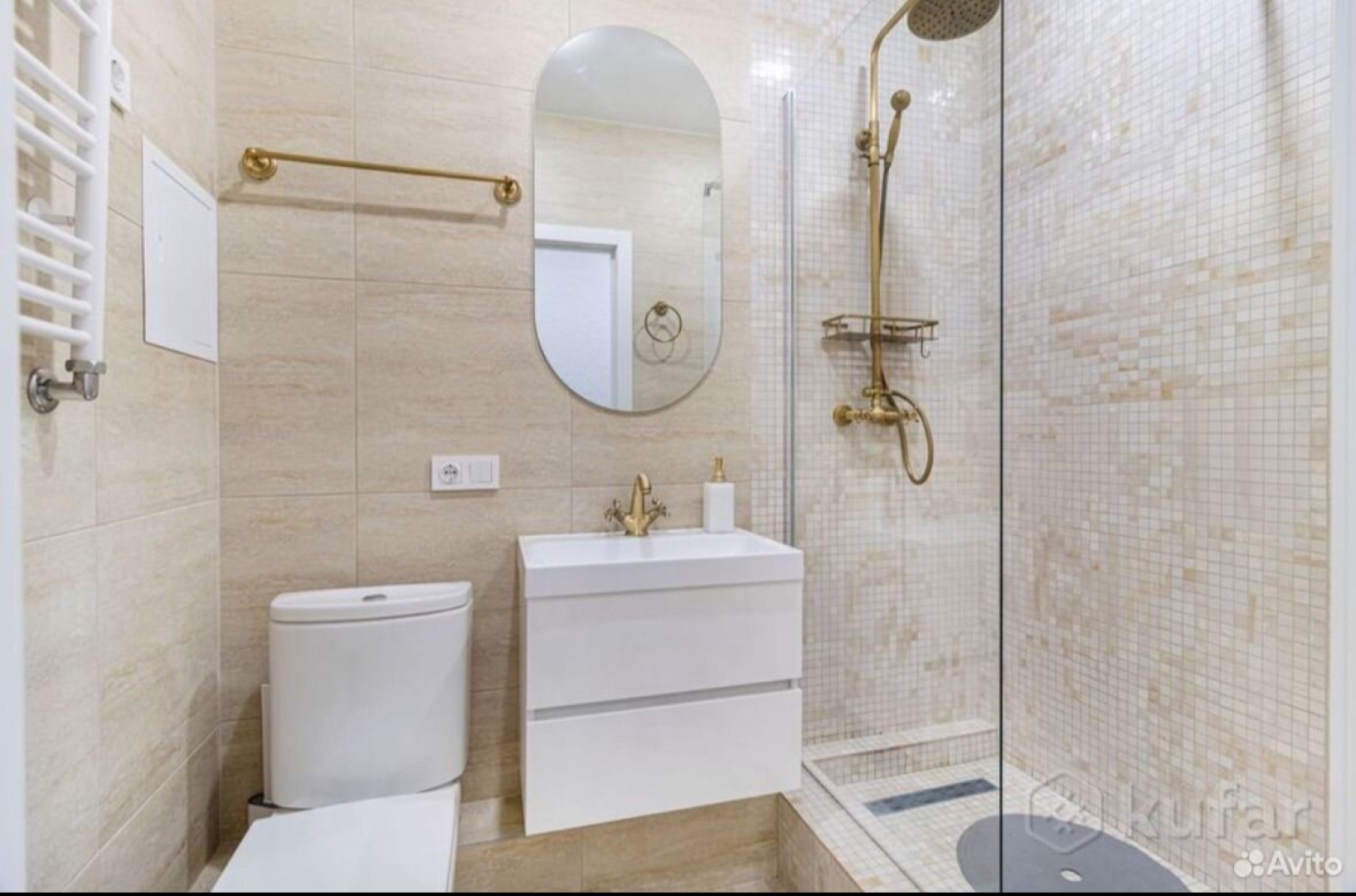 Апартаменты Двухкомнатные в Новом Районе в Центре Города