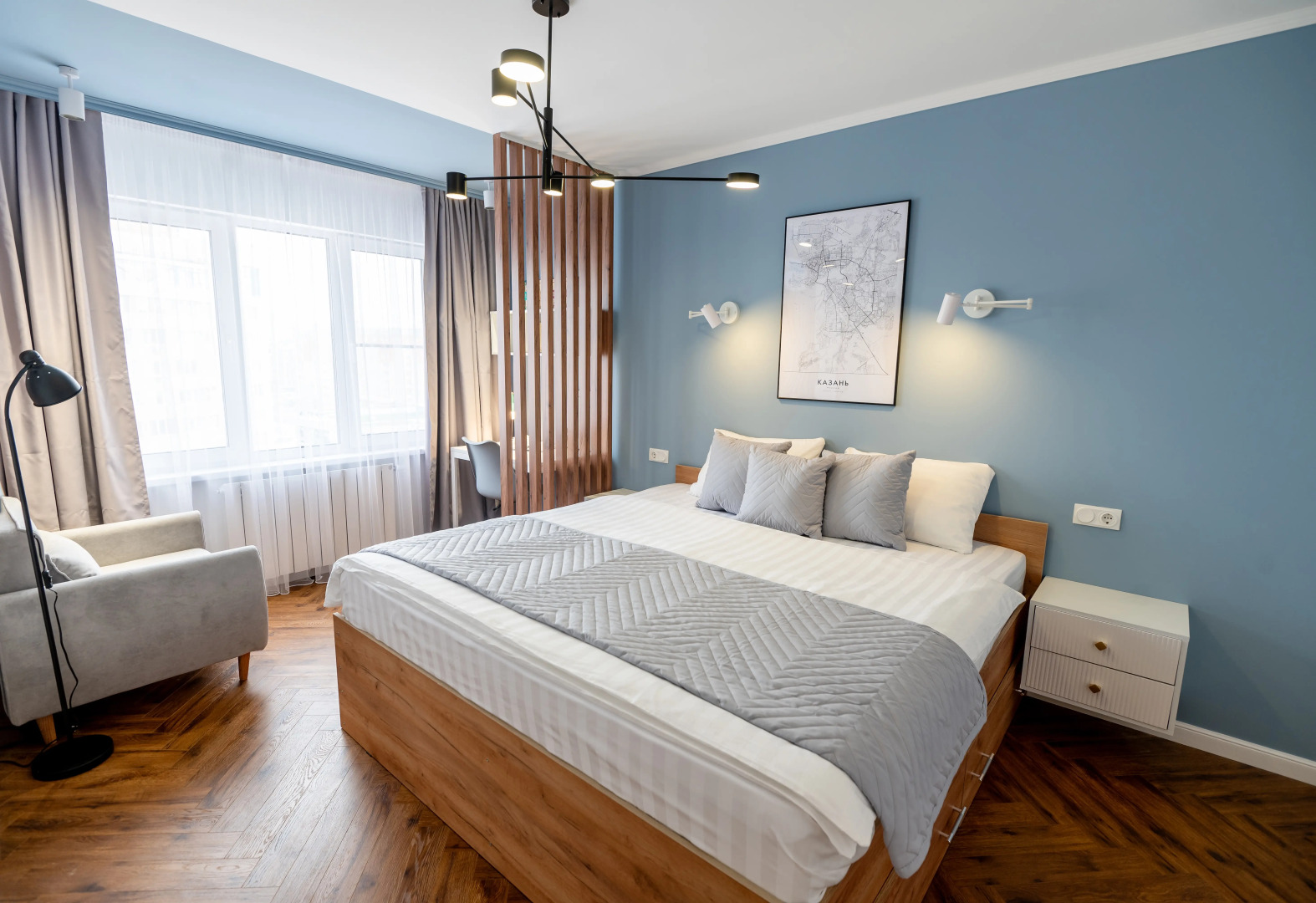 Апартаменты Стильные 2-к у Метро